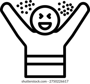 Vector Design Exhilarate Icon Style