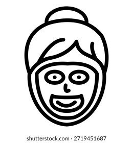 Vector Design Face Mask Icon Style