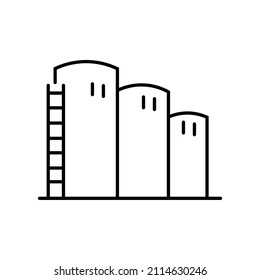 vector design, factory icon or symbol