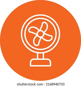 Vectordesign-Lüftersymbolstil