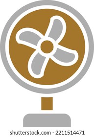 Vector Design Fan Icon Style