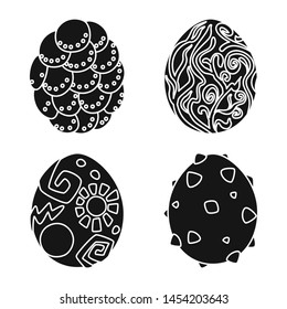 Vector design of fantastic and cute logo. Collection of fantastic and magic vector icon for stock.