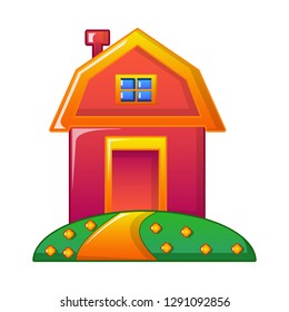 Vector design of farm and agriculture icon. Collection of farm and plant vector icon for stock.