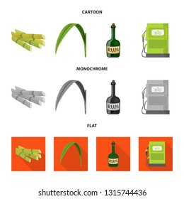 Vector design of farm and agriculture  icon. Set of farm and technology stock symbol for web.