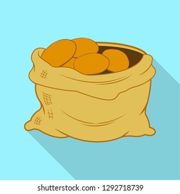 Vector design of farm and agriculture sign. Set of farm and plant vector icon for stock.