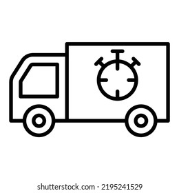 Vector Design Fast Delivery Icon Style