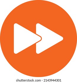 Vector Design Fast Forward Icon Style
