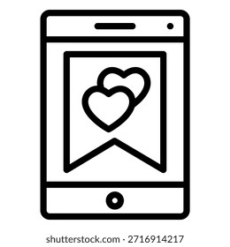 Estilo de icono favorito de diseño de Vector