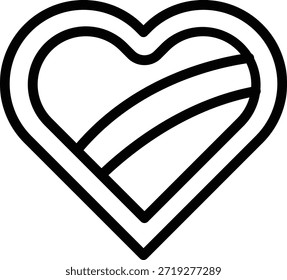 Estilo de icono favorito de diseño de Vector