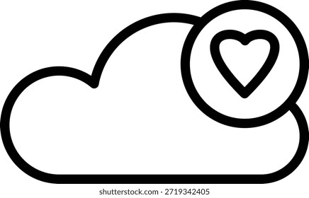 Estilo de icono favorito de diseño de Vector