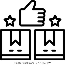 Diseño de Vector Productos destacados Icon Style