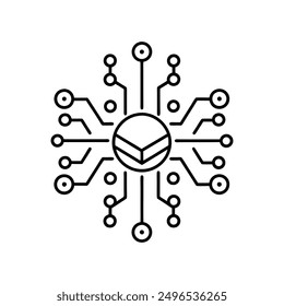 Vector Design of Featuring Interconnected Devices and Circuit Patterns