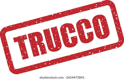 Vector design featuring the word "TRUCCO" (Italian for "trick" or "hack"). Often used in tech, beauty, or marketing contexts to suggest a clever shortcut or insider tip