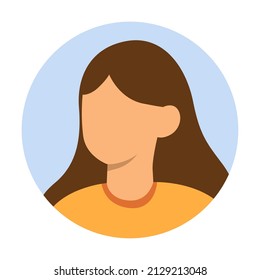 vector design female character flat illustration