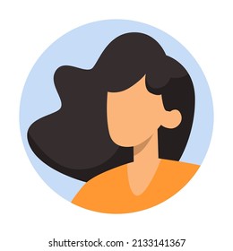 vector design, female character flat illustration