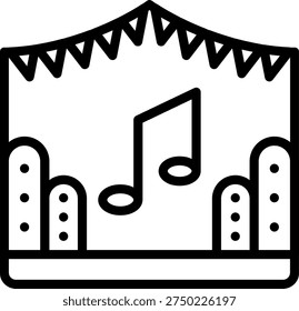 Vector Design Festal Icon Style