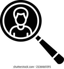 Vector Design Find Person Icon Style