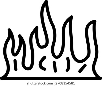 Stil des Vektordesign-Brandsymbols