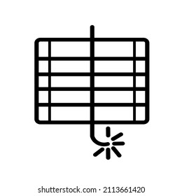 vector design, firecracker shape illustration