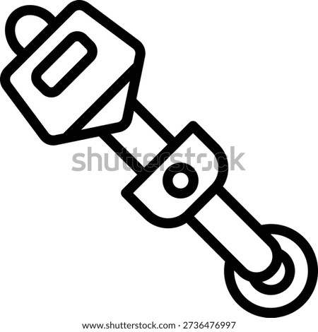 Vector Design Fish Grip Icon Style