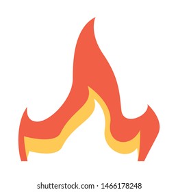 Vector design of flare and orange sign. Set of flare and ignite vector icon for stock.