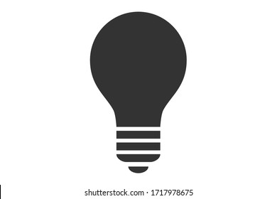 Vector design of flat black logo lights