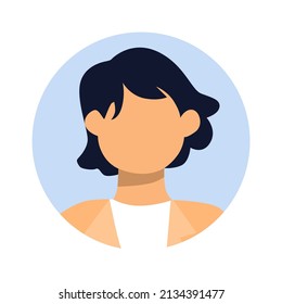 vector design, flat female character illustration