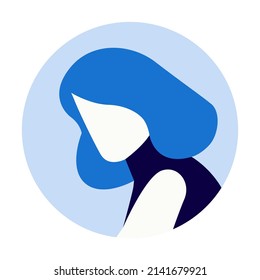 vector design, flat female character illustration