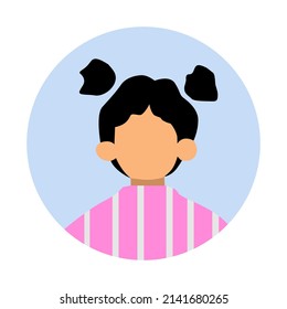 vector design, flat female character illustration