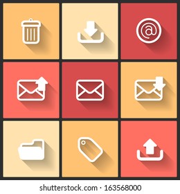 Vector design flat icons for web and mobile