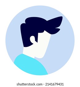 vector design, flat male character illustration