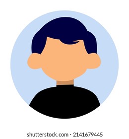 vector design, flat male character illustration