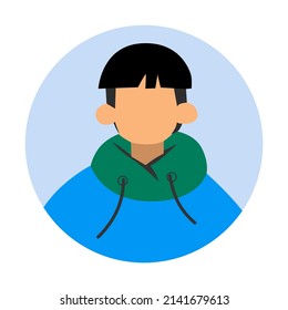 diseño vectorial, ilustración de carácter macho plano