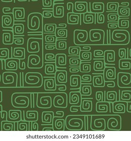 vector design, flat tiki mask hawaii vector illustration