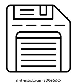 Vector Design Floppy Disk Icon Style