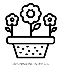 Diseño de Vector Flora Icon Style