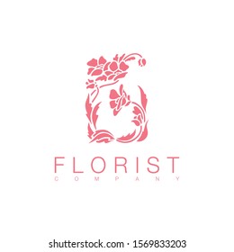 vector design florist logo. can be used for company
