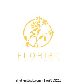 vector design florist logo. can be used for company