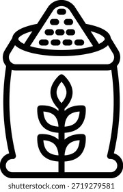 Vector Design Flour Icon Style