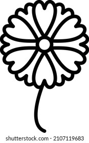 Vector Design Flower Icon Style