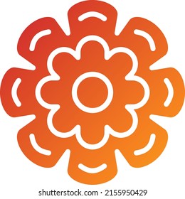 Vector Design Flower Icon Style