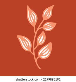 vector design of flowers and leaves, very suitable for decoration needs or pattern motifs
