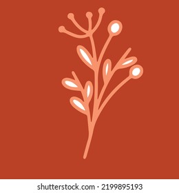 vector design of flowers and leaves, very suitable for decoration needs or pattern motifs