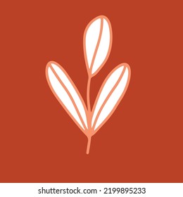 diseño vectorial de flores y hojas, muy adecuado para necesidades de decoración o motivos de patrón