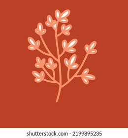 diseño vectorial de flores y hojas, muy adecuado para necesidades de decoración o motivos de patrón