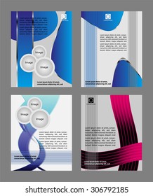 Vector design flyer background
