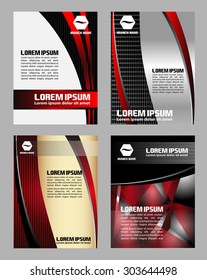 Vector design of flyer Poster template for your business
