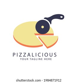 Vector Design of Food Logo, Restaurant Emblem, Icon, Character 