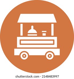 Vector Design Food Stall Icon Style