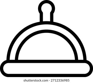 Vectordesign Food Tray Symbolstil